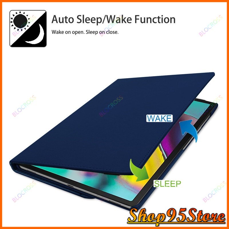 Bao da xoay thông minh cho Samsung Galaxy Tab A8 10.5inch X200/ X205