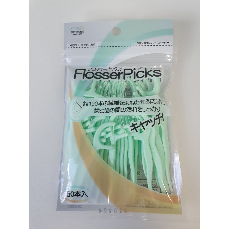 Túi 50 Cung chỉ nha khoa TAGAMI Flosser Picks