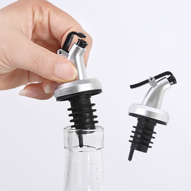 1 Vòi Nhựa ABS Chống Rò Rỉ Có Nút Nhấn Gắn Chai Đựng Dầu Olive/Giấm/Thực Phẩm Nhà Bếp
