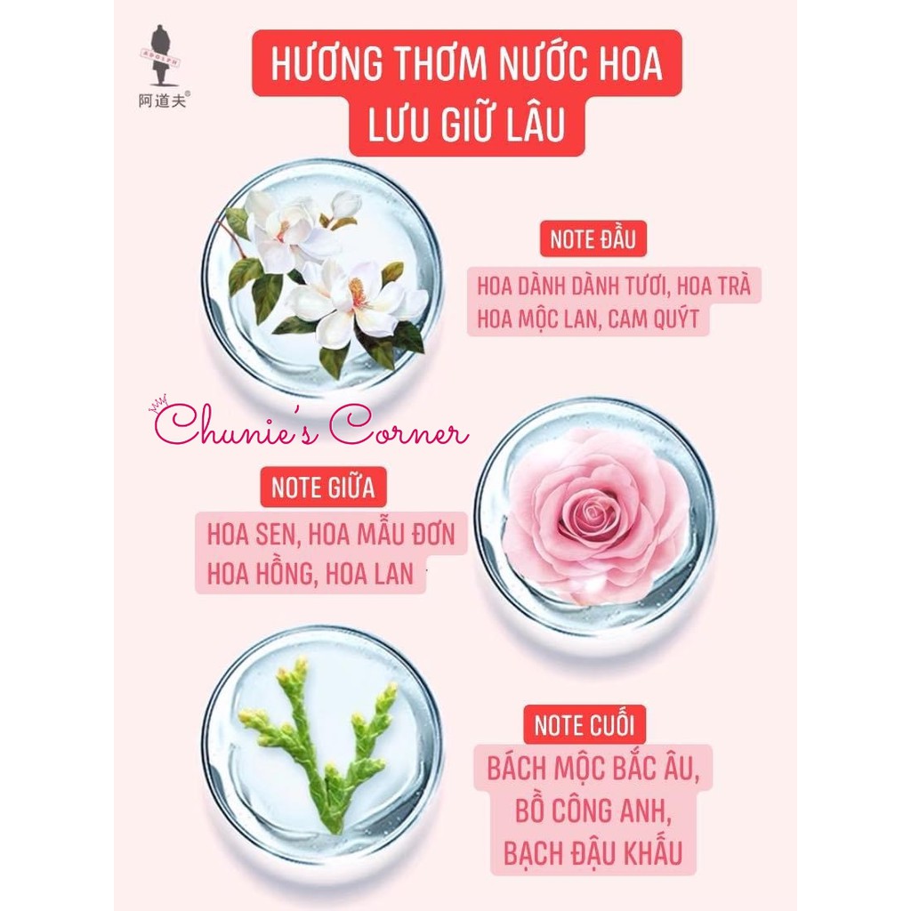 Cặp Dầu Gội- Xả ADOLPH Hương Nước Hoa Dưỡng Tóc Mềm Mượt