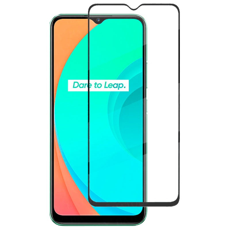 Kính cường lực Realme C15 (Full màn, Full keo)