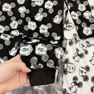 SET MICKEY TRẮNG ĐEN CHO BÉ TRAI BÉ GÁI