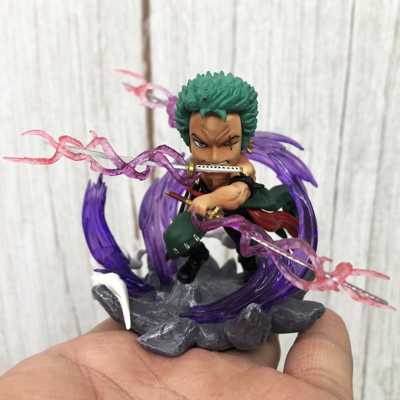 💝[Siêu Sale] Mô hình Chibi Zoro băng mũ rơm( one piece )