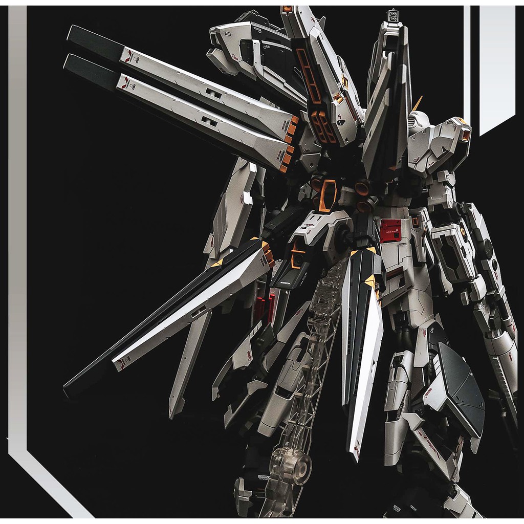 Phụ kiện Gundam Rage Nucleon T01 T02 RX-93 Nu &amp; RX-93-V2 Hi-Nu High Mobility Backpack 1/100 [3GD]