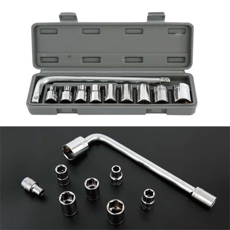 Set 10 Cờ Lê Vặn Ốc Vít Sửa Chữa Xe Hơi Tháo Lắp Nhanh Tiết Kiệm Sức Lực