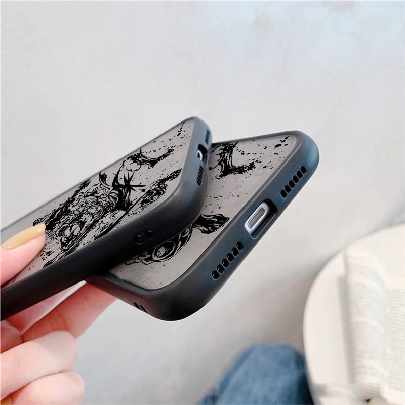 Ốp Điện Thoại Cứng In Hoạt Hình One Piece Cho iPhone 13 Pro Max 12 11 iPhone 8 7 X XS
