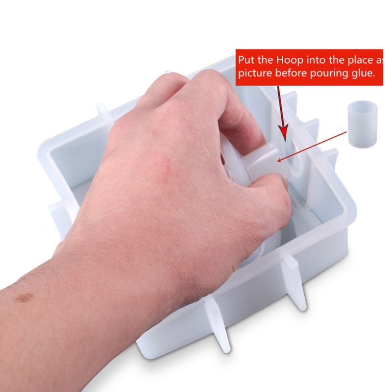 Bộ Khuôn Silicone Làm Chậu Hoa + 5 Khuôn Làm Thủ Công