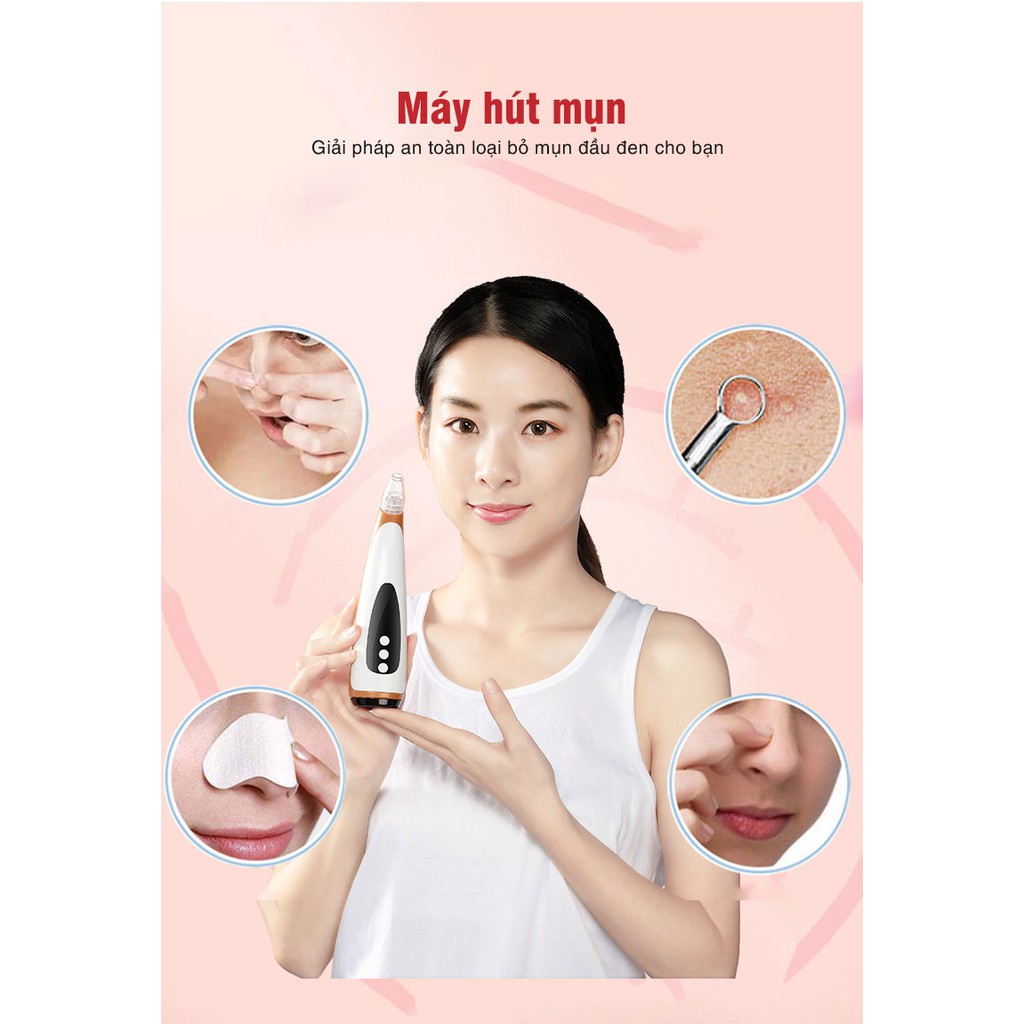 Máy Hút Mụn Và Massage Nóng Cầm Tay Skin Care | BigBuy360 - bigbuy360.vn
