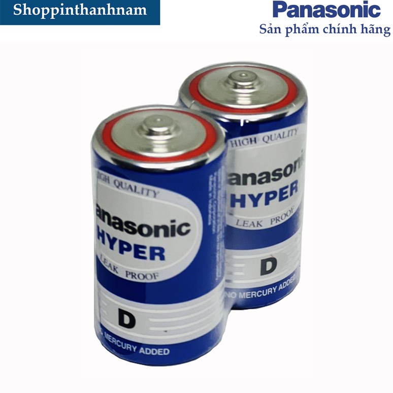 Pin Đại Panasonic Hyper Vỉ 2 Viên R20UT/2S Chính Hãng