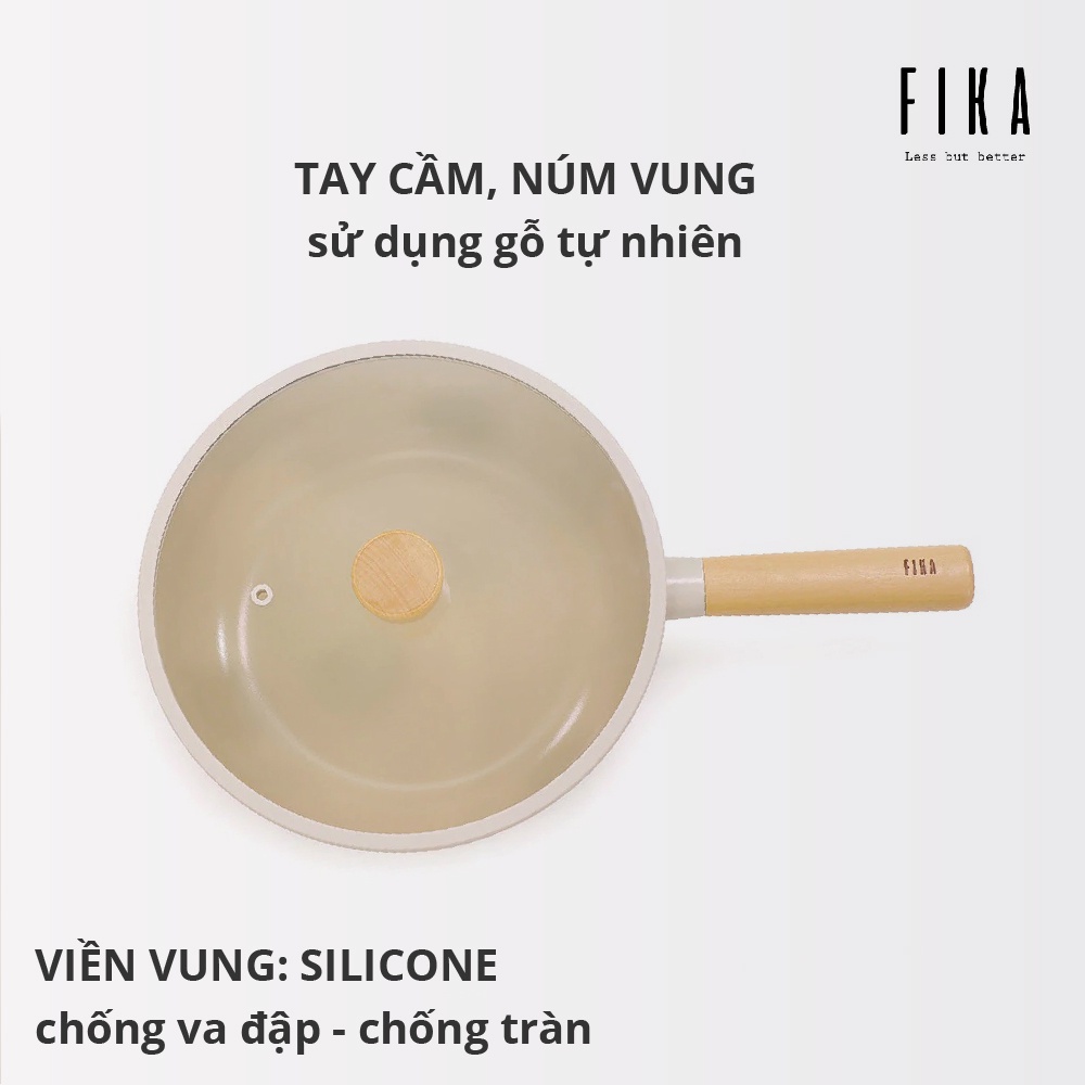 Chảo xào chống dính Fika Neoflam size 26cm EKFIW26