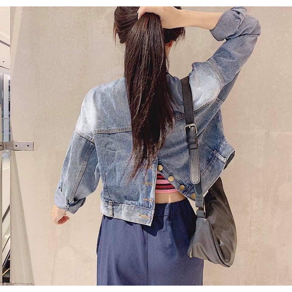 ÁO JEAN NỮ NÚT SAU SÀNH ĐIỆU HOTTREND🥰?🥰🥰🥰 | BigBuy360 - bigbuy360.vn