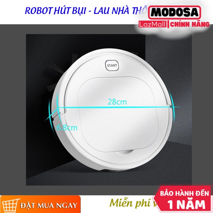 Máy Hút Bụi Vouller Tự Động, Robot Dọn Nhà, Máy Hút Bụi Lau Nhà.Robot Hút Bụi Thông Minh 3 In 1