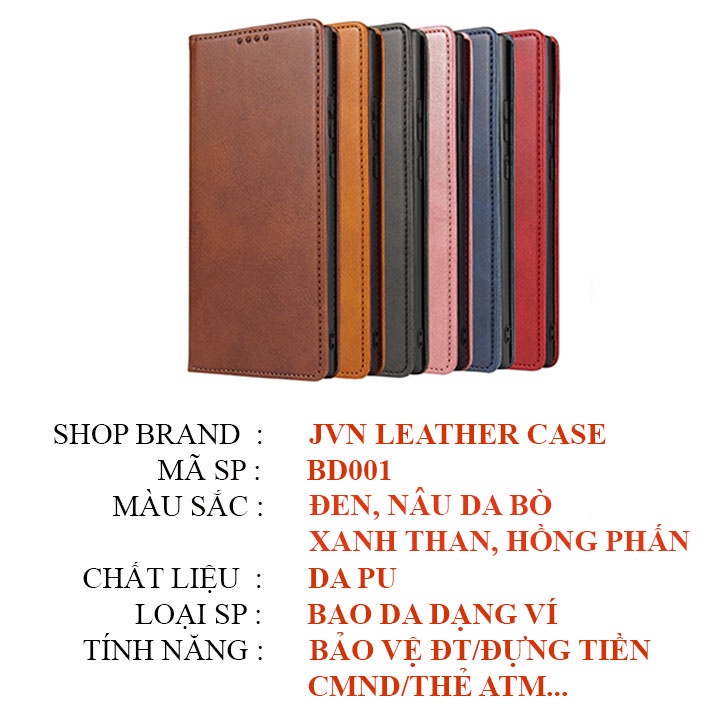 Bao da Samsung Note 8, Note 10, Note 10 Plus, Note 10 Lite, S10 Lite, S10 Plus, Note 20, Note 20 Ultra dạng ví nắp gập