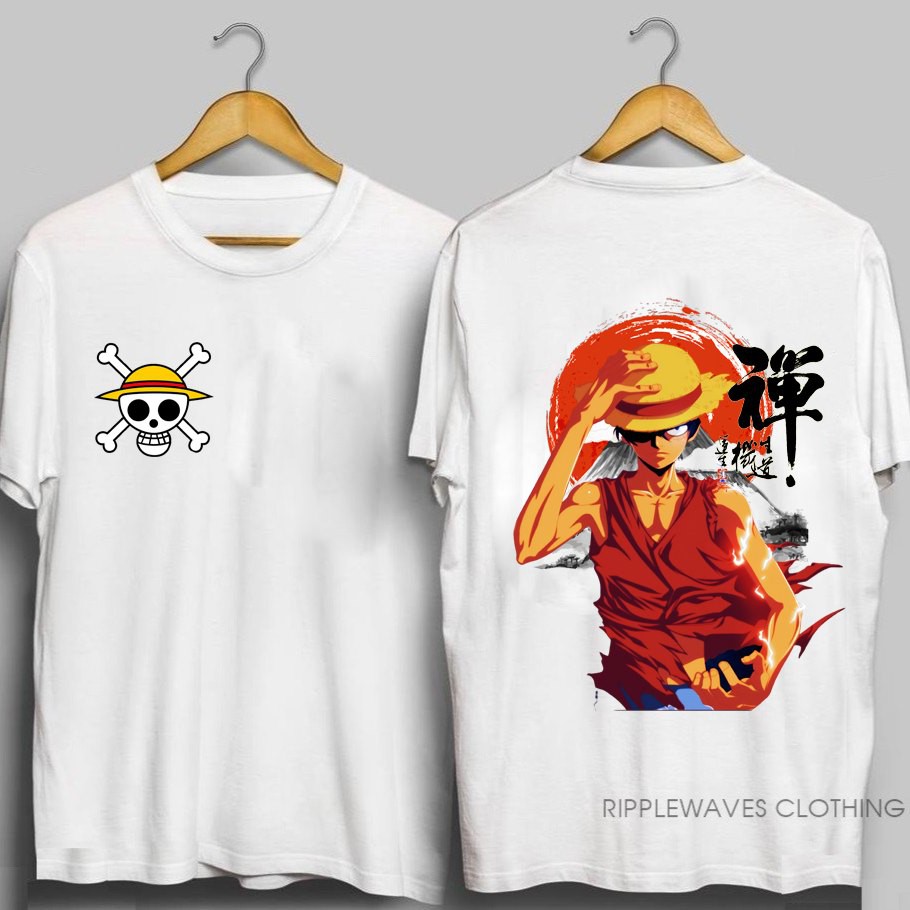 [CÓ SIZE] Áo tay lở One Piece Manga Anime Đảo Hải Tặc unisex