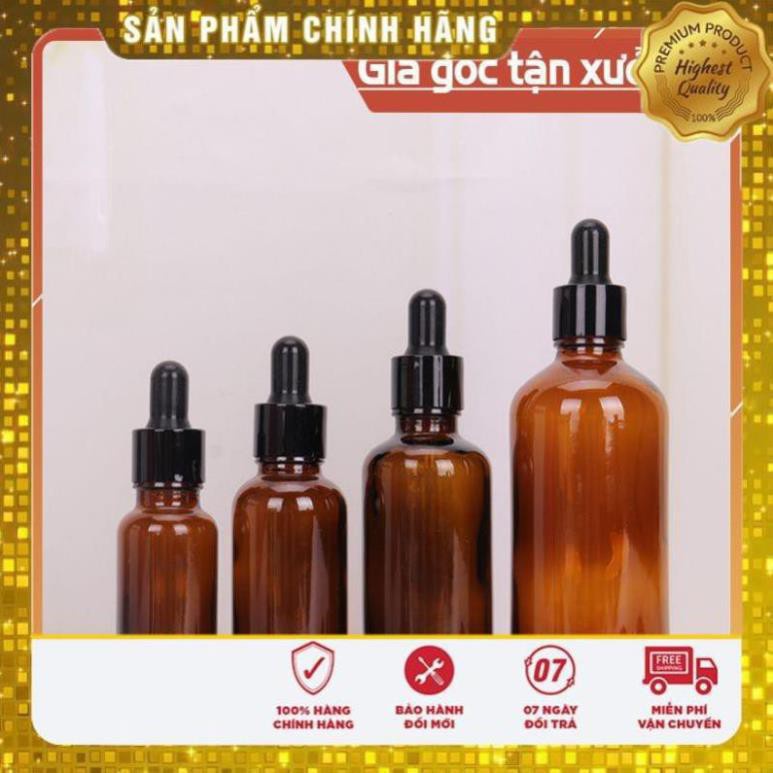 Lọ Chiết Serum ❤ GIÁ TẬN GỐC ❤ [15ml/20ml] Lọ đựng tinh dầu bóp giọt Khoen Đen chiết mỹ phẩm , phụ kiện du lịch