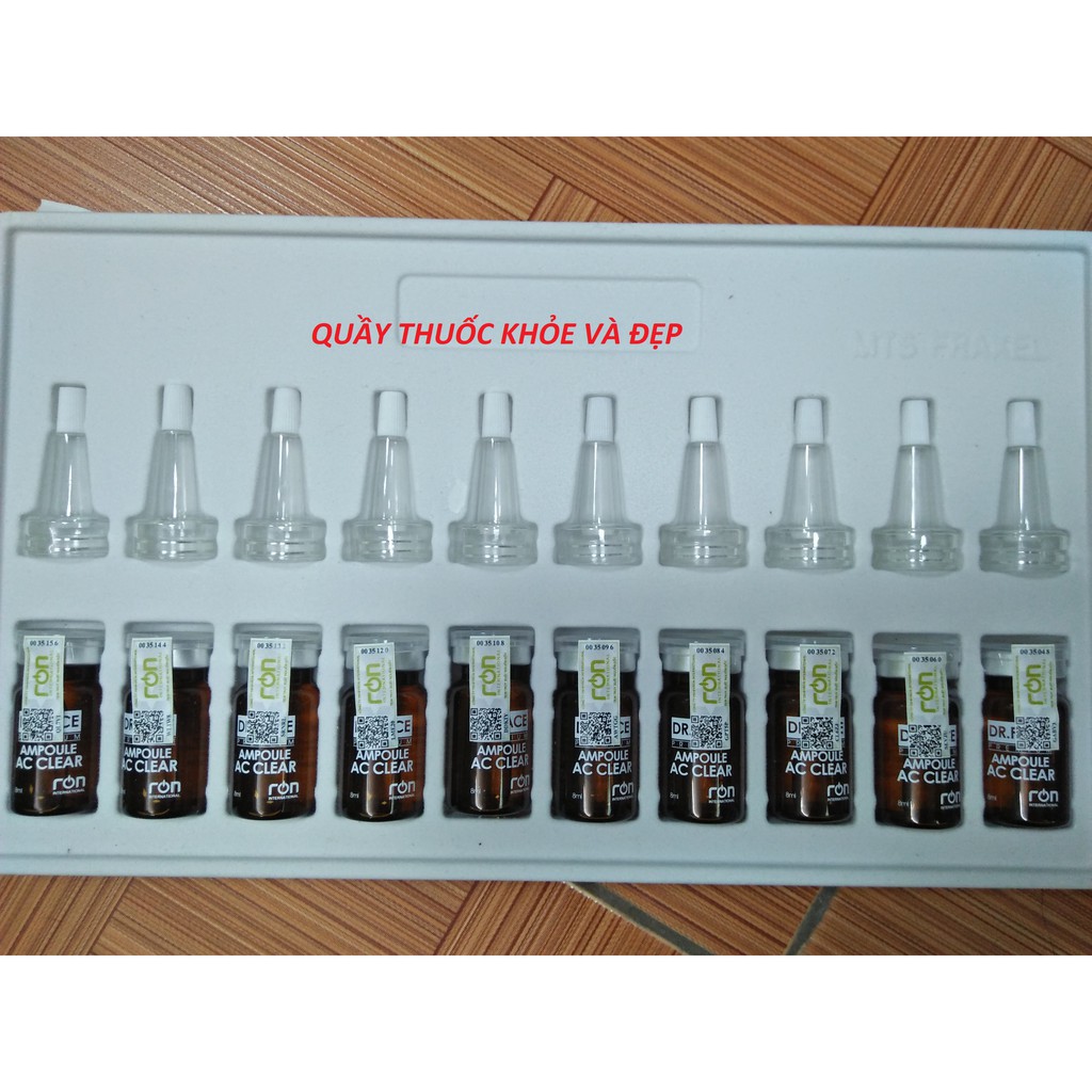 Tế bào gốc mụn AMPOULE AC CLEAR của RON | BigBuy360 - bigbuy360.vn