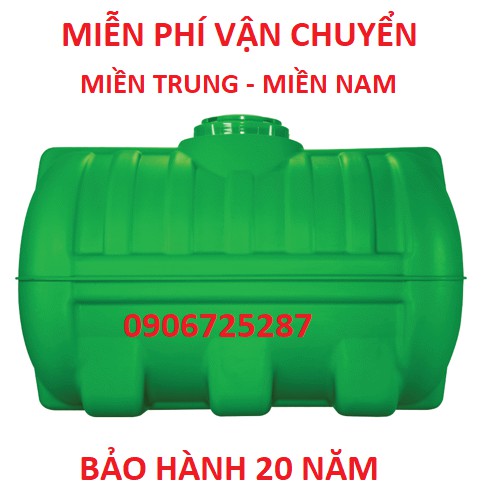 Bồn nhựa tân á Đại Thành HDPE Plasman Ngang, bảo hành 20 năm