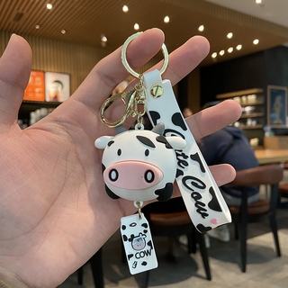 Móc Khóa Hình Con Bò Đáng Yêu