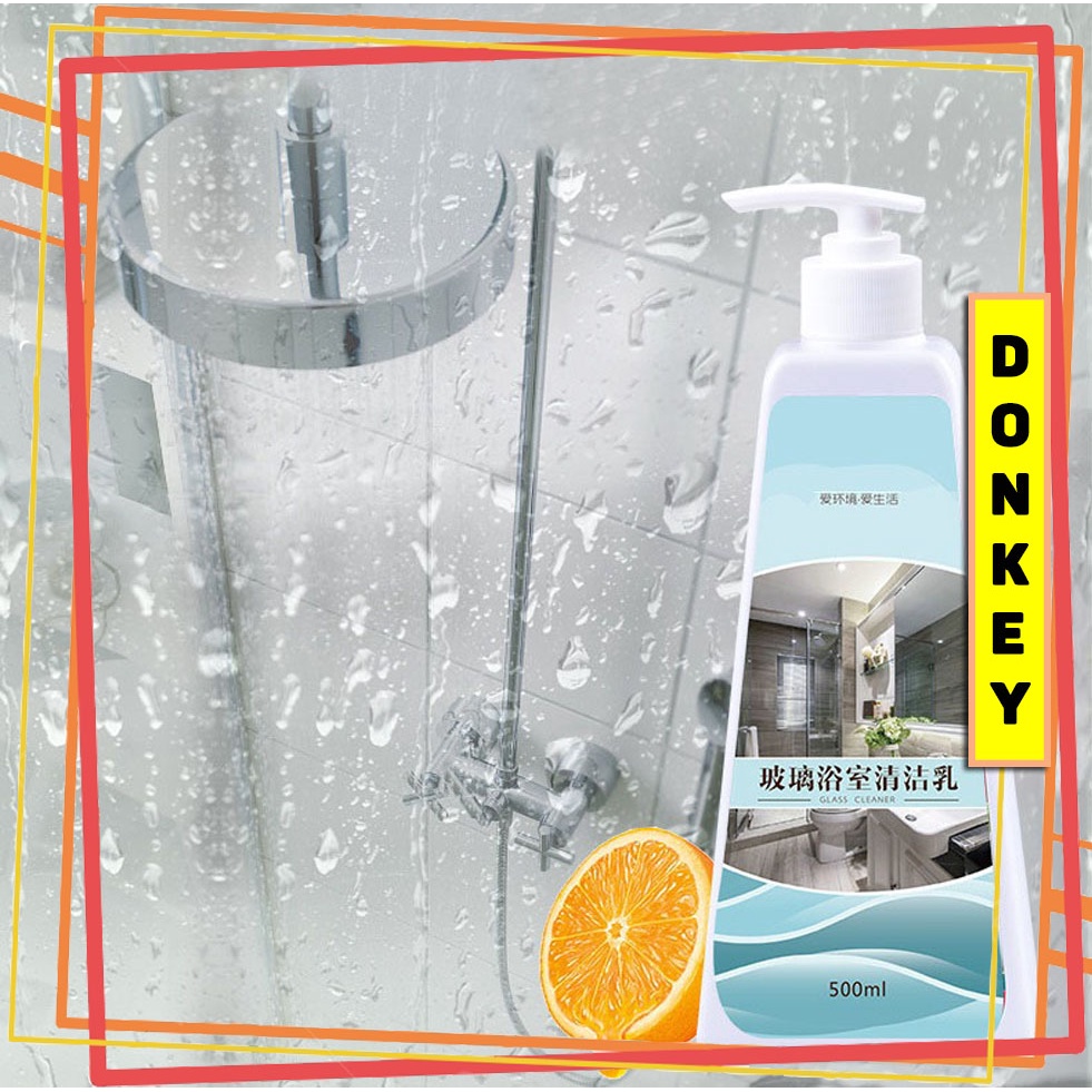 Dung Dịch Làm Sạch, Tẩy Vết Ố Vách Kính Nhà Tắm, Cặn Caxi Cao Cấp 500ml DOKEY99