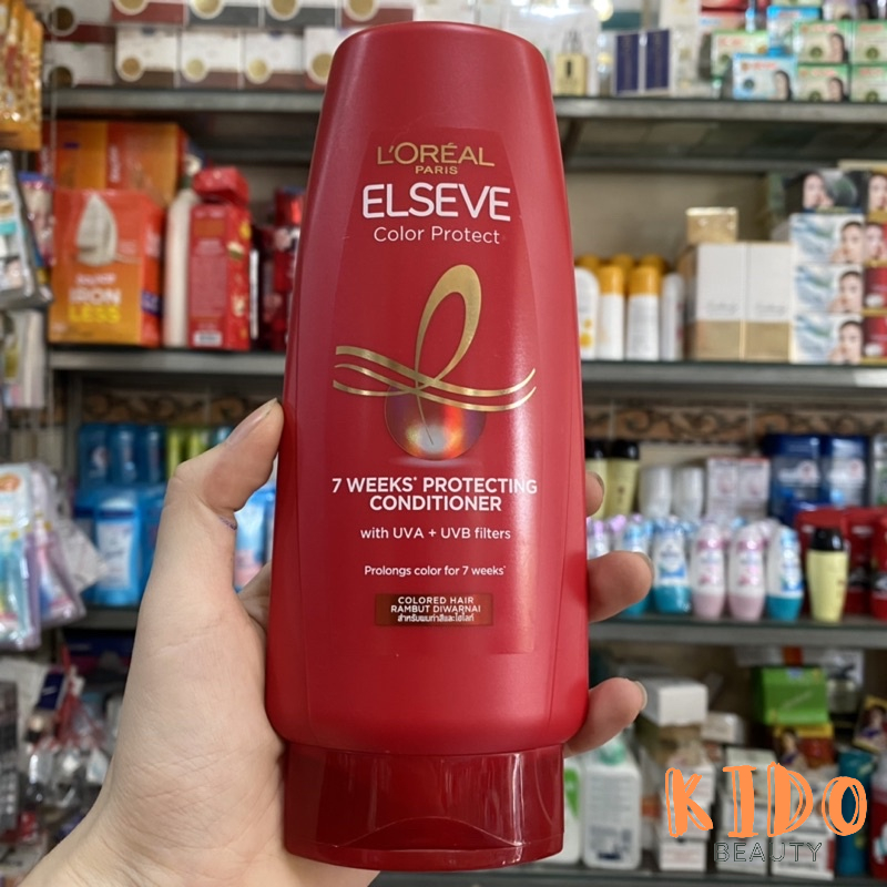 Dầu Gội LOREAL Paris Bảo Vệ & Giữ Màu Tóc Nhuộm Elseve Color Protect 7 Weeks Protecting 280ml  / Dầu Xả L'Oréal