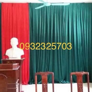 Rido gấm bóng vàng 4,5m