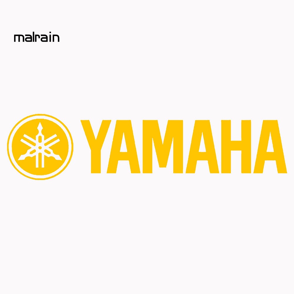 Miếng Dán Trang Trí Xe Ô Tô Hình Logo Malyamaha