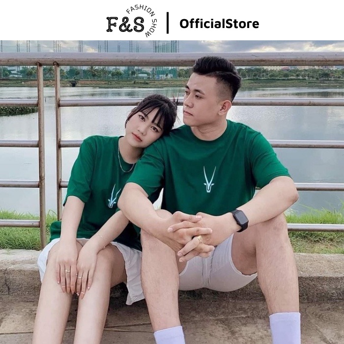 Áo thun tay lỡ unisex form rộng PSYCHO - Áo phông F&S nam nữ, cặp đôi phong cách hàn quốc