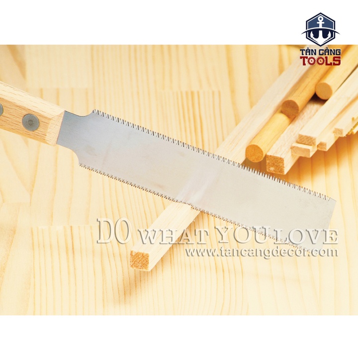 Cưa Nhật Mini GYOKUCHO 1151 125mm – Cưa Cắt 2 Cạnh – Cán Gỗ