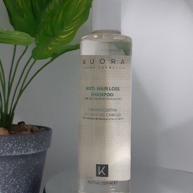 Dầu Gội Chống Rụng Tóc - ANTI HAIR LOSS SHAMPOO WITH QUININE EXTRACT & VITAMIN B6- Kuora Dermocosmetc | BigBuy360 - bigbuy360.vn