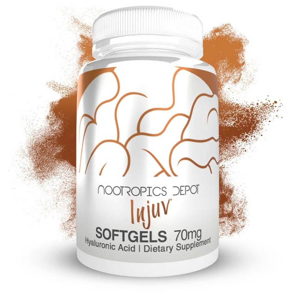 Viên uống cấp ẩm đẹp da Hyaluronic Acid Injuv 70mg HA