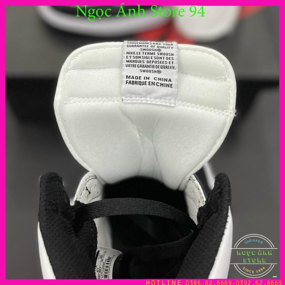 Giày Thể Thao Jodan cao cổ đen trắng , Giày JD1 high PANDA cao cấp nam nữ Full Box Bill , giày sneaker Jordan 1