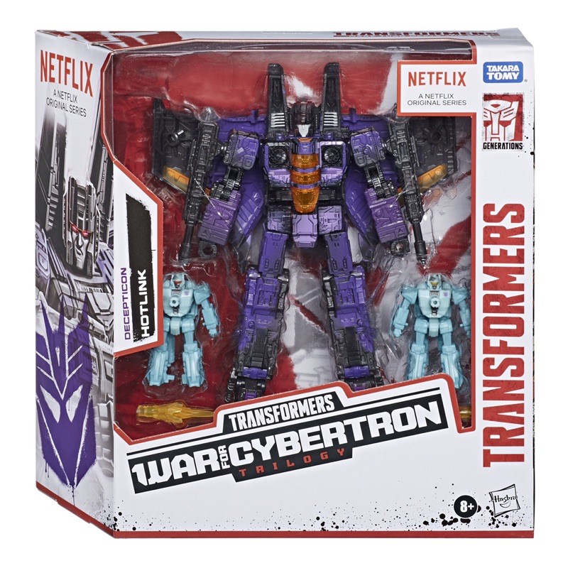 Hàng đặt trước: Mô hình nhân vật Transformers WFC Hotlink 3-pack