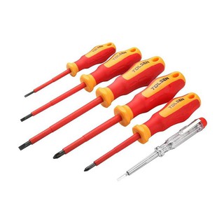 Bộ vít cách điện 6 cây tolsen 38013