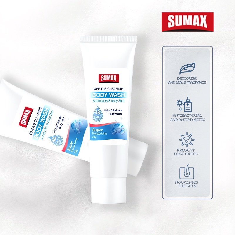Sữa tắm SUMAX sữa đại dương size du lịch 50ml