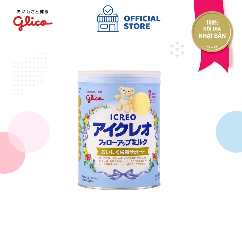 Sữa Glico Icreo số 0 - Số 9  Nhật Bản 820g
