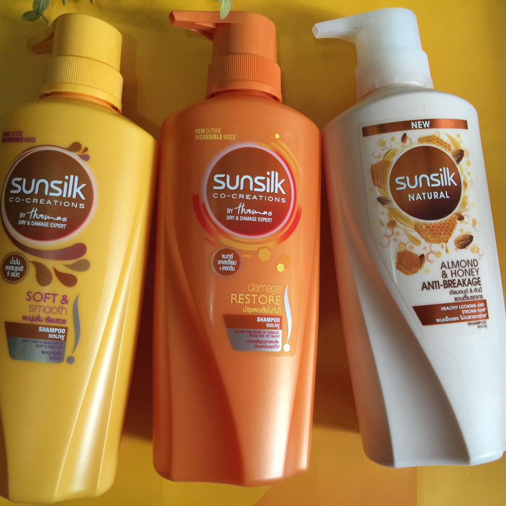 Dầu gội hoặc xả Sunsilk Thái Lan 450ml chính hãng