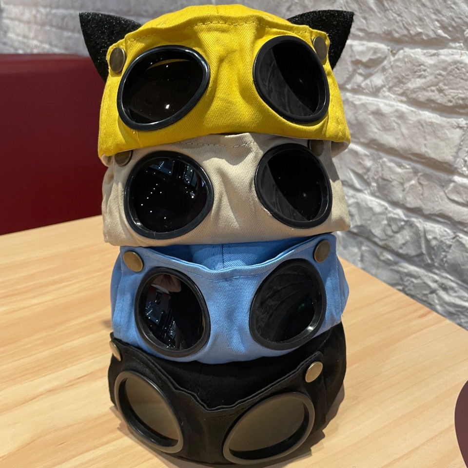 Nón kiểu phi công thiết kế độc đáo năng động mũ đen nón nữ mũ nam mũ nữ mũ lưỡi mũ thêu nón trắng