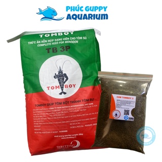 [500g-1Kg] Cám Tomboy Số 3 -Thức Ăn Hạt Chìm Cho Cá Vàng, Săn Mồi, La Hán, Cá Lớn Từ 2 Ngón Trở Lên...