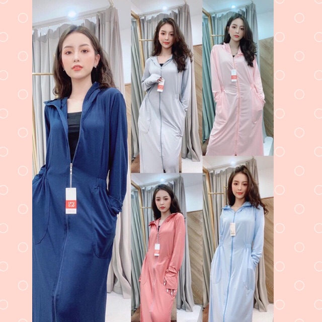 Áo chống nắng dáng dài siêu HOT MS76