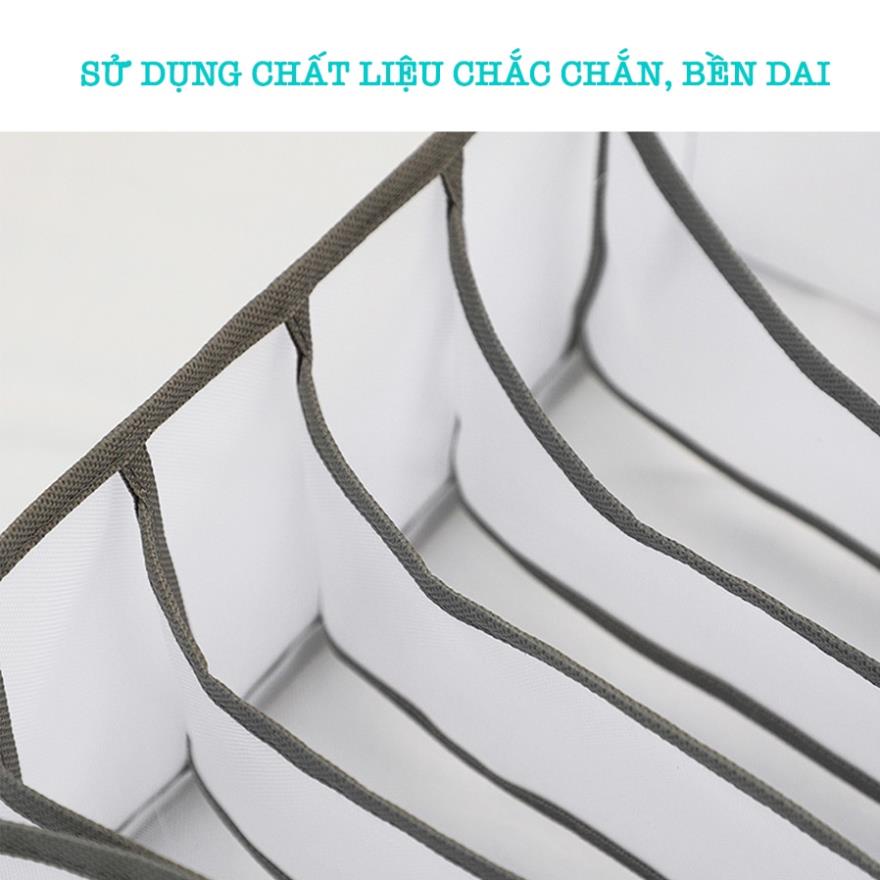 Hộp Đựng Đồ Lót, Chia Ngăn  Ngăn Kéo, Tủ Quần Áo Siêu Gọn P007 [Rẻ]