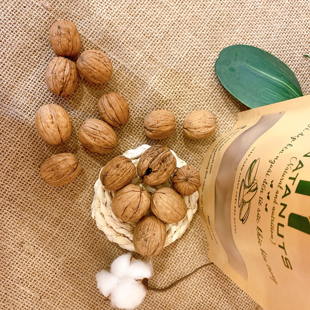 Óc Chó Vàng nhập khẩu Mỹ By Natanuts - vỏ mòng, nhân béo thơm