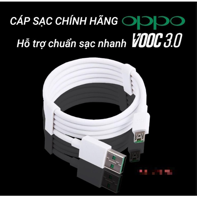 Bộ sạc Siêu nhanh OPPO R15, công suất 20W - VOOC 3.0, OPPO/REALME F11/F11 Pro/ Reno22f... Realme3/5/Pro Chính Hãng
