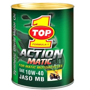 Nhớt xe máy cao cấp Top 1 Mỹ Action matic 10W40 MB 800cc