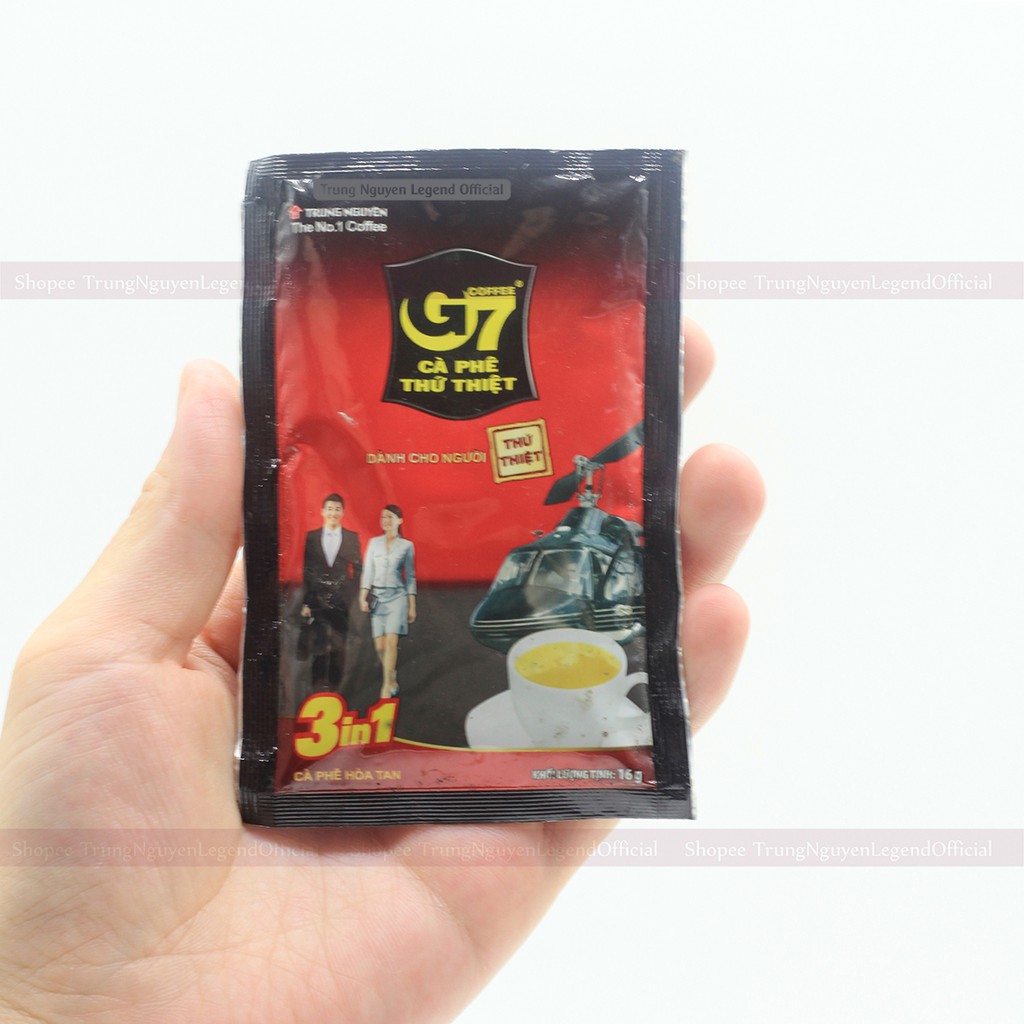 [Mã GROXUAN1 giảm 8% đơn 150K] Cà Phê Sữa Hòa Tan G7 3in1 Trung Nguyên 50 gói 16g [Hãng Chính Hãng] | BigBuy360 - bigbuy360.vn