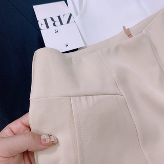 Quần short cạp cạp cao