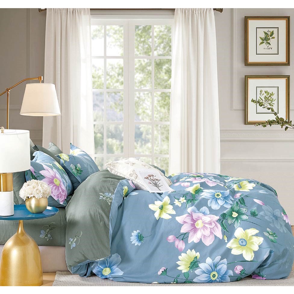 Bộ 5 món drap, áo gối kèm mền NIN Calisto - CT220002