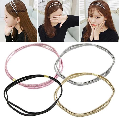 Bộ Đồ Cổ Vũ Xinh Xắn Dành Cho Nữ| Băng Đô Cài Tóc Co Giãn Thời Trang Cho Nữ