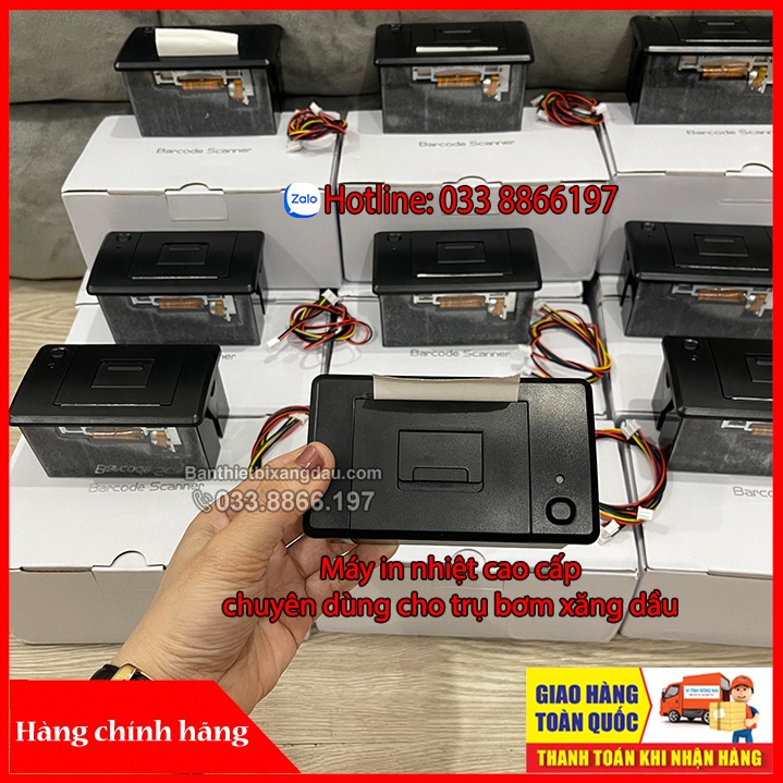 Máy in hóa đơn bán lẻ cửa hàng xăng dầu