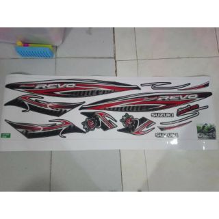 Tem rời revo suzuki đỏ đen