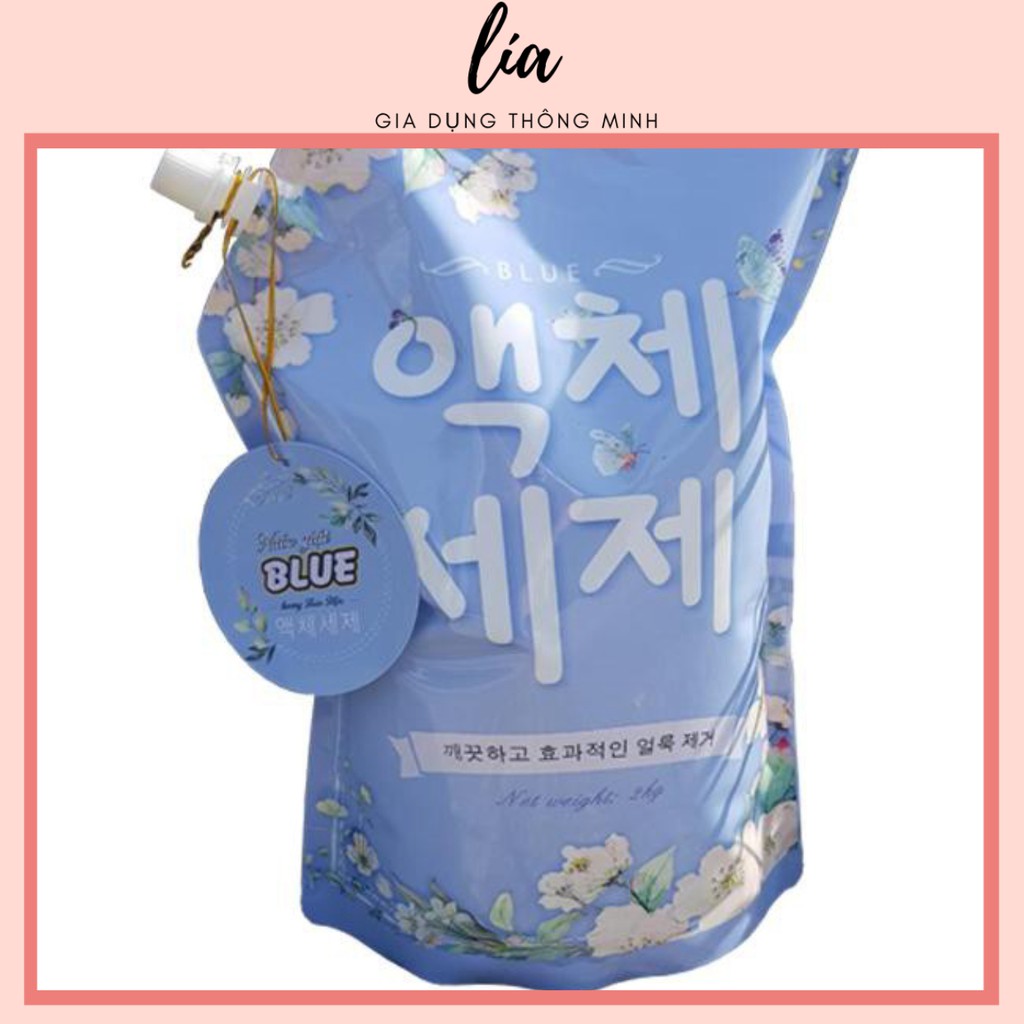 NƯỚC GIẶT BLUE HÀN QUỐC MÀU MỚI
